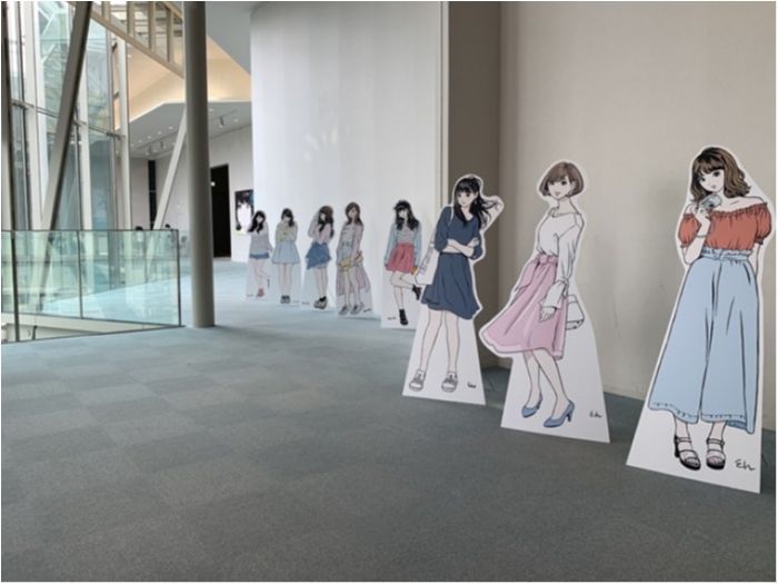 茨城県筑西市しもだて美術館に 江口寿史イラストレーション展 彼女 を見に行った Unitoro